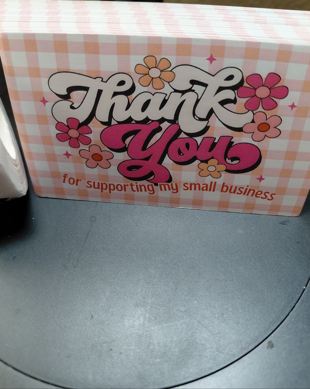550ct. 50ct. Thank You Cards 500ct. Stickers Bonus 3 Random Polys 3.54x2.1 - Picture 4 of 5